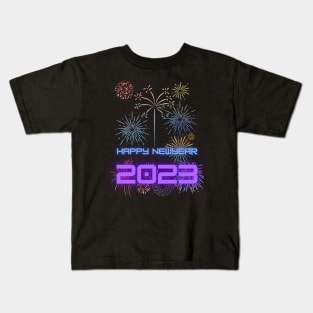 Celebration New year 2023 Kids T-Shirt